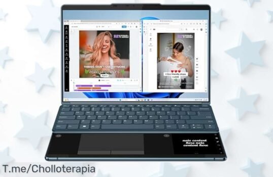 Descubre el Lenovo Yoga Book 9 Gen 9: Doble pantalla táctil y un rendimiento alucinante ¡Aprovecha este ofertón antes de que se agote y crea sin límites!