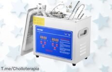 Descubre el Limpiador Ultrasónico VEVOR 3L a un precio loco, con limpieza profunda en minutos y resultados asombrosos ¡No dejes pasar este ofertón único! Compra ya antes que se agote