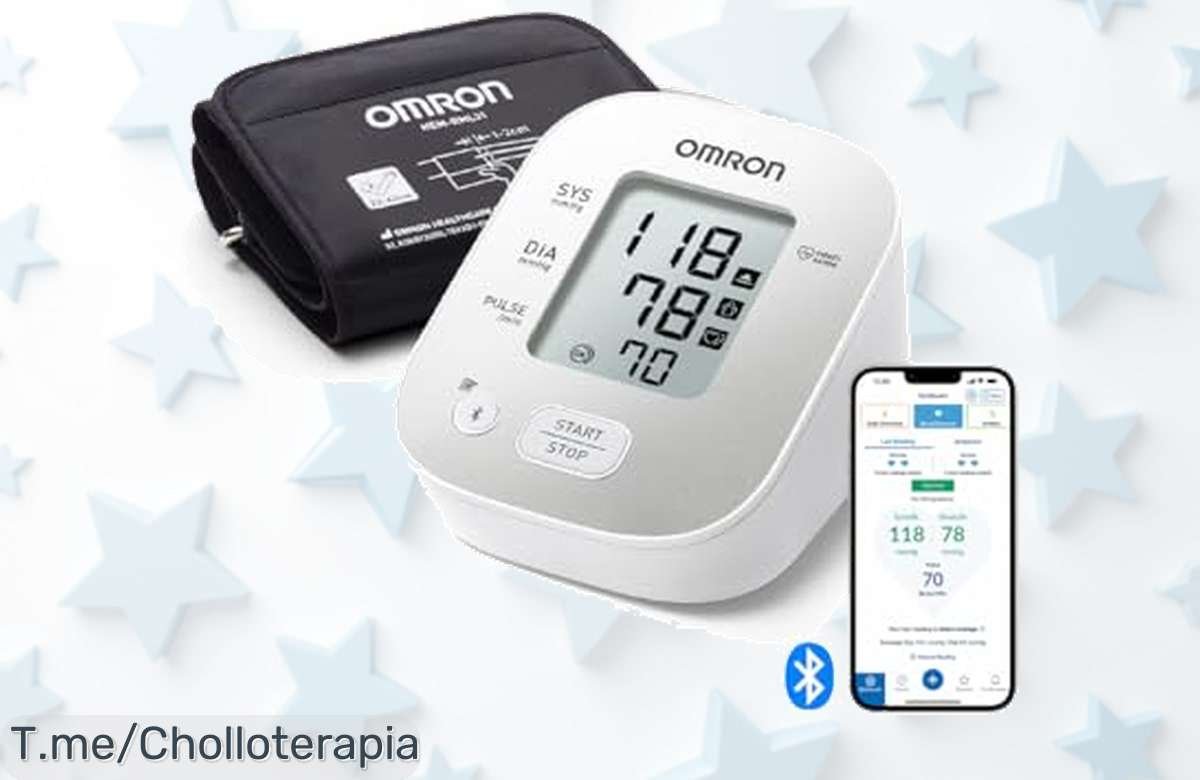 Descubre el OMRON X2 Smart+: Tu aliado inteligente para controlar tu presión arterial en casa con facilidad. ¡No dejes pasar este super chollo, compra antes de que se agote!