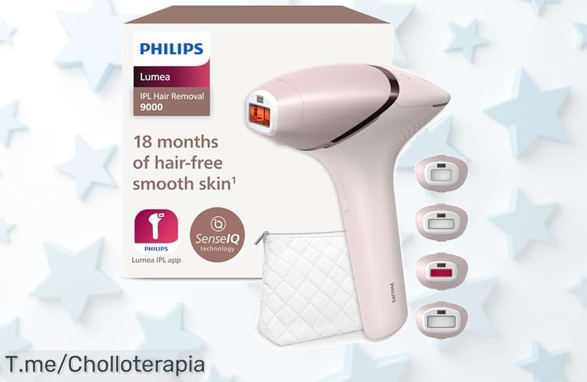 Descubre el Ofertón del Año: Philips Lumea 9000, Depilación Eficaz en Minutos con Reducción de Vello del 92%, ¡No Te Lo Pierdas, Compra Ahora Antes de que Se Acabe!