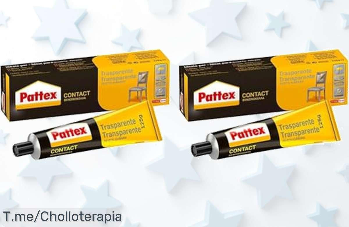 Descubre el Pattex 1419322, la cola de contacto que seca en solo 10 minutos. Super chollo para uniones invisibles. ¡Aprovecha antes de que se acabe!