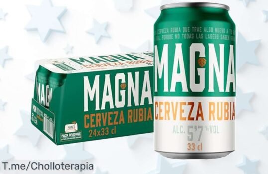 Descubre el Sabor Intenso de Magna Cerveza: 24 Latas a Un Precio Loco ¡Refresca Tus Momentos y Disfruta Este Ofertón Único! Stock Limitado, Compra Ya Mismo