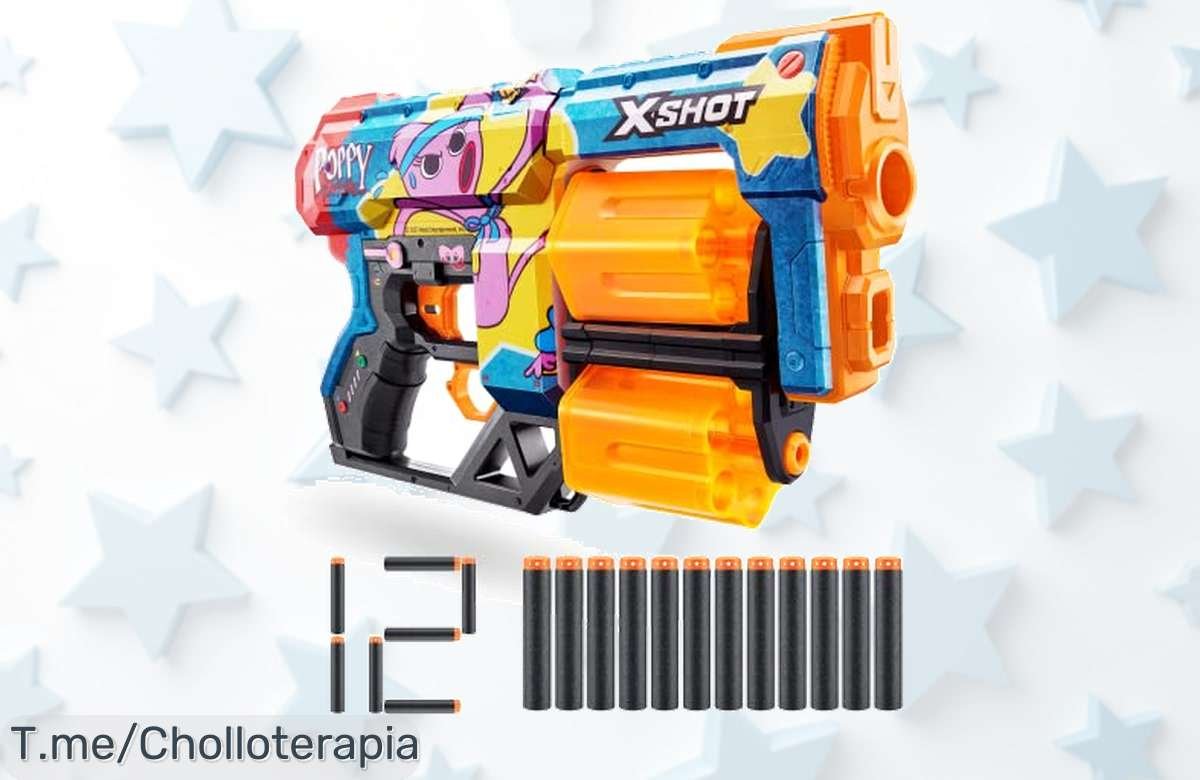 Descubre el X-Shot Skins Dread: un super chollo de doble diversión que te permite atacar múltiples objetivos. ¡Apresúrate, esta oferta única no durará!
