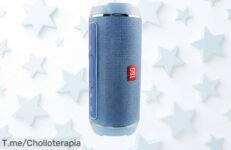 Descubre el altavoz Bluetooth TG116: sonido impresionante, graves potentes y resistente al agua ¡Aprovecha este super chollo antes de que se acaben!