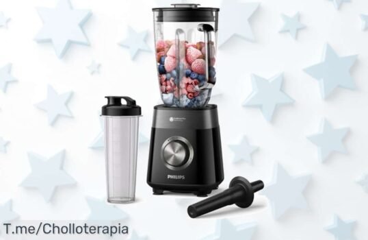Descubre el batidor Philips Serie 5000: potencia brutal de 1200 W y capacidad para toda la familia ¡No te pierdas este super chollo, actúa ya antes que se acabe!