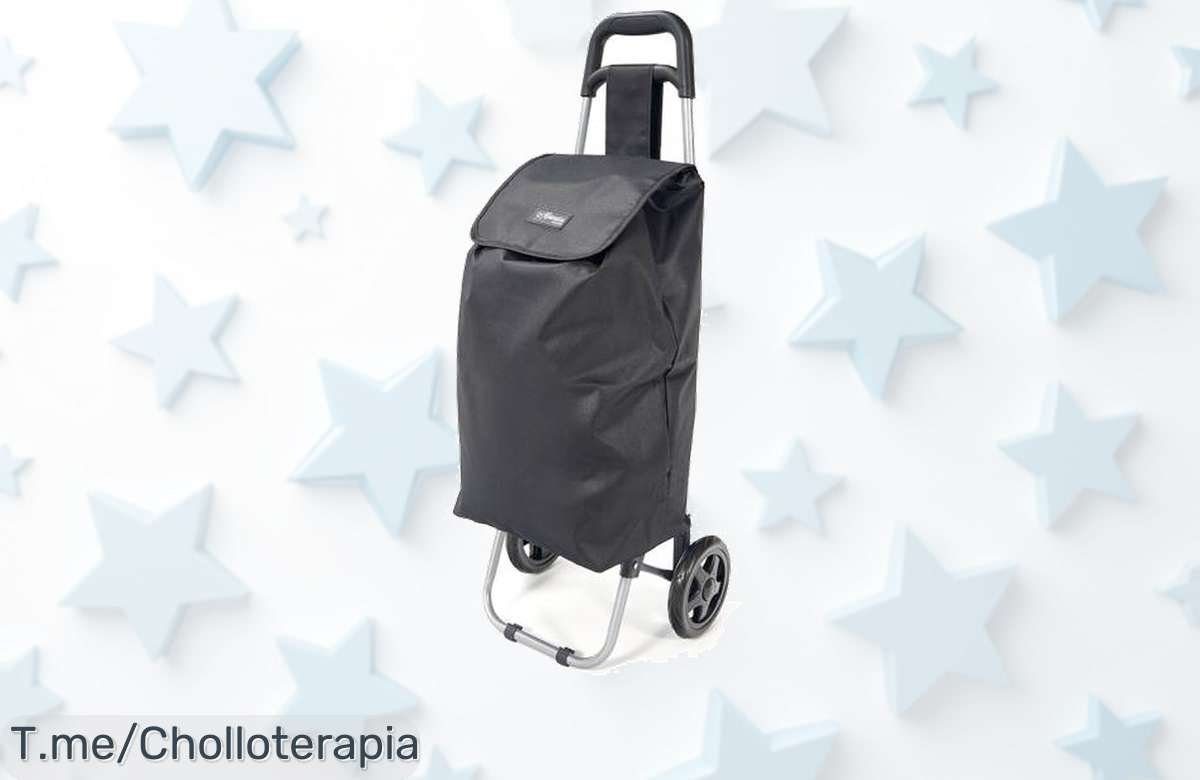 Descubre el carrito plegable Banaru Design: super chollo para llevar todo sin complicaciones. Oferta increíble, compra ahora y disfruta de facilidad y estilo ¡que se agota!