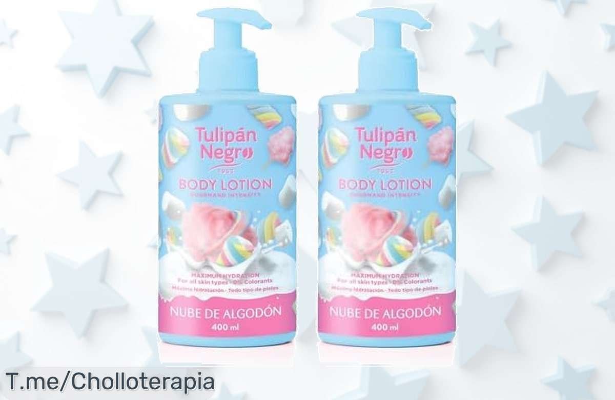 Descubre el chollazo para tu piel: loción Tulipán Negro con hidratación intensiva y aroma envolvente, ¡compra ahora dos botellas a un precio loco antes de que se acaben!