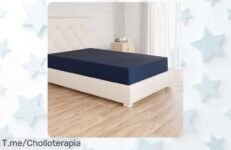 Descubre el chollo del momento: ¡Sabana Bajera Ajustable de Amazon Basics a un precio loco! Cómoda y fácil de lavar, no te quedes sin la tuya Oferta limitada, actúa ya