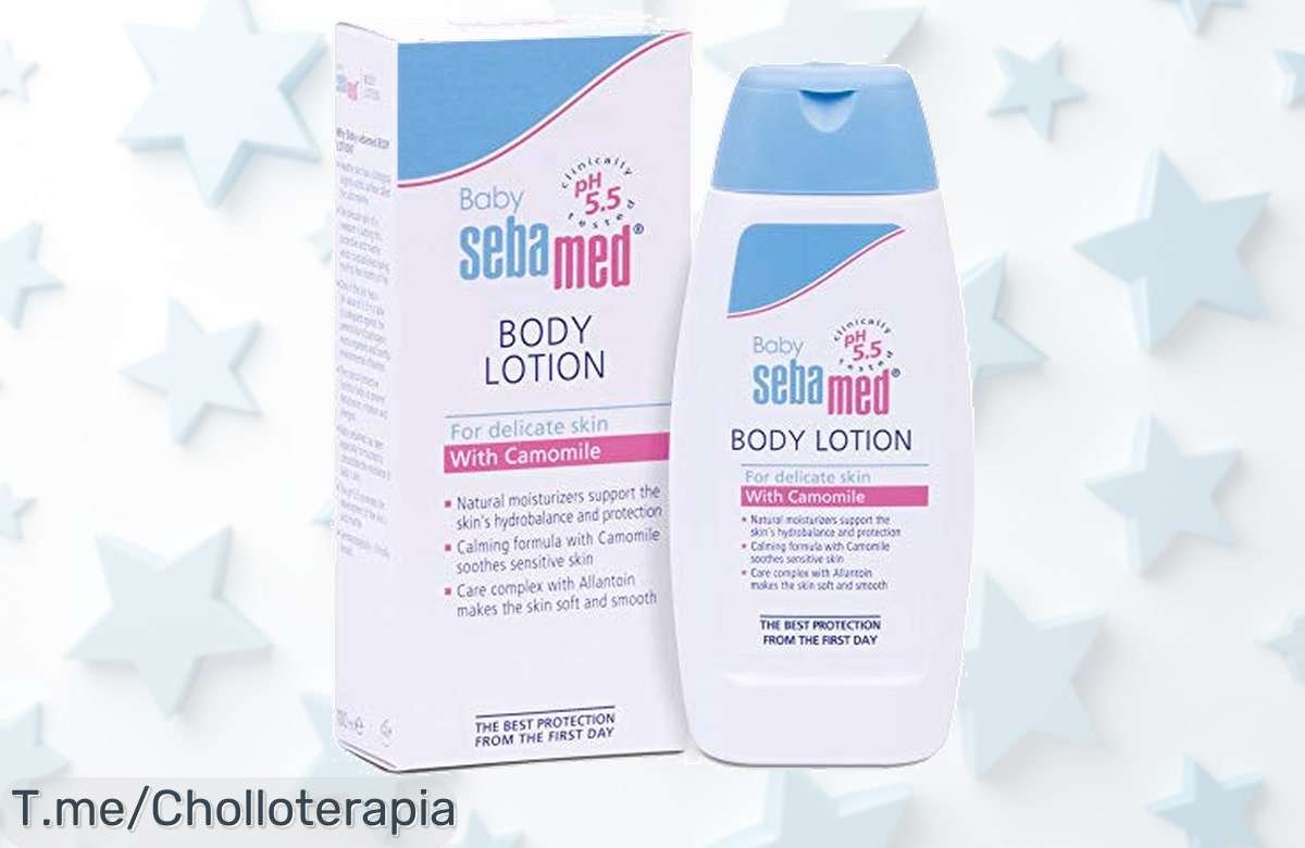 Descubre el chollo increíble de Sebamed Baby Leche Corporal: Protege la piel sensible de tu bebé y disfruta su fórmula reparadora. ¡Compra ya antes que se agote!