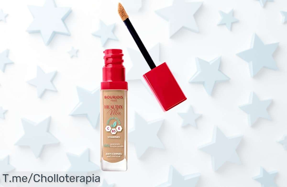 Descubre el corrector Bourjois Healthy Mix, con hidratación de 24 horas y un brillo radiante. ¡Aprovecha este ofertón antes que se agote!