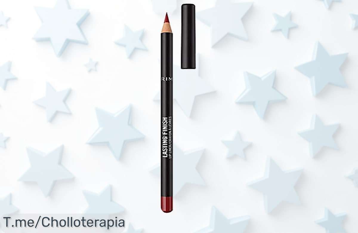 Descubre el delineador de labios Rimmel London: color duradero por 8 horas, ¡super chollo que realza tu estilo! No dejes pasar este ofertón limitado y compra ahora.
