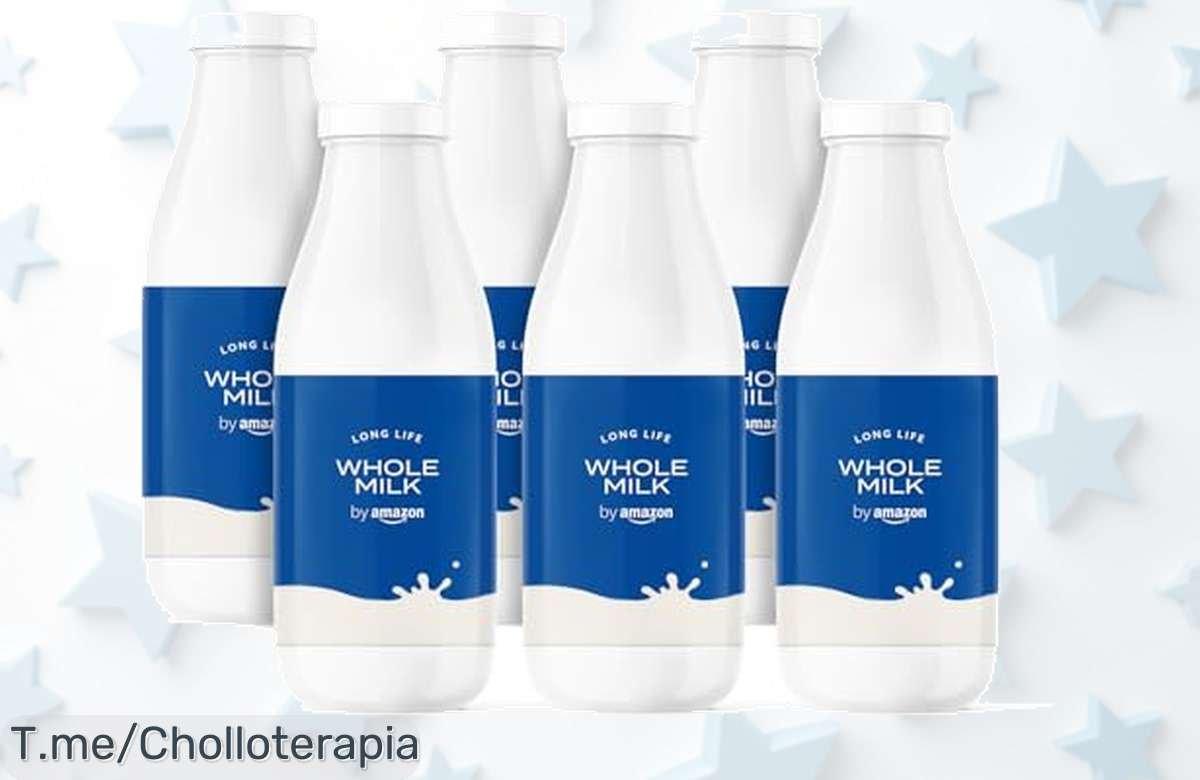¡Descubre el descuentazo en Leche Entera de Amazon y llévate 6 litros de pura calidad a un precio loco! Solo por tiempo limitado, ¡no lo dejes escapar y compra ya!