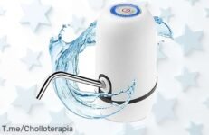Descubre el dispensador de agua fría que transforma tu verano: carga USB, batería potente y compatible con garrafas grandes ¡Aprovecha este super chollo antes de que se agote!