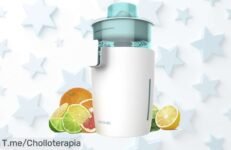 Descubre el exprimidor eléctrico Cecotec Zitrus Tower a precio loco: ¡800W de potencia para zumos frescos en un abrir y cerrar de ojos! Oferta limitada, no te lo pierdas