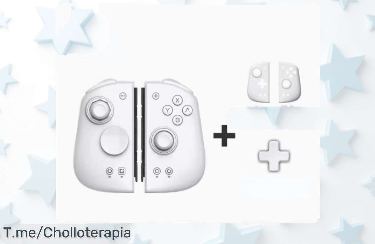 Descubre el gamepad MOBAPAD M6 HD Gemini 2 para Switch NS OLED a un precio loco, con control total y precisión espectacular; ¡aprovéchalo antes de que se agote!