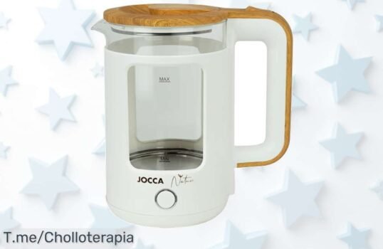 Descubre el hervidor JOCCA: elegante y rápido, hierve agua en un santiamén No te pierdas este ofertón que hará brillar tu cocina, ¡compra ahora antes de que se agote!
