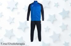 Descubre el increíble Joma Chándal AcademyIV en talla 3XL a un precio loco, luce genial mientras entrenas ¡No dejes pasar este ofertón limitadísimo y cómpralo ya!
