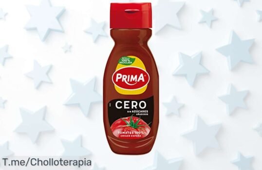Descubre el ketchup Prima Cero: ¡sabores increíbles y la mitad de calorías! Aprovecha este ofertón único y transforma tus comidas antes que se agote