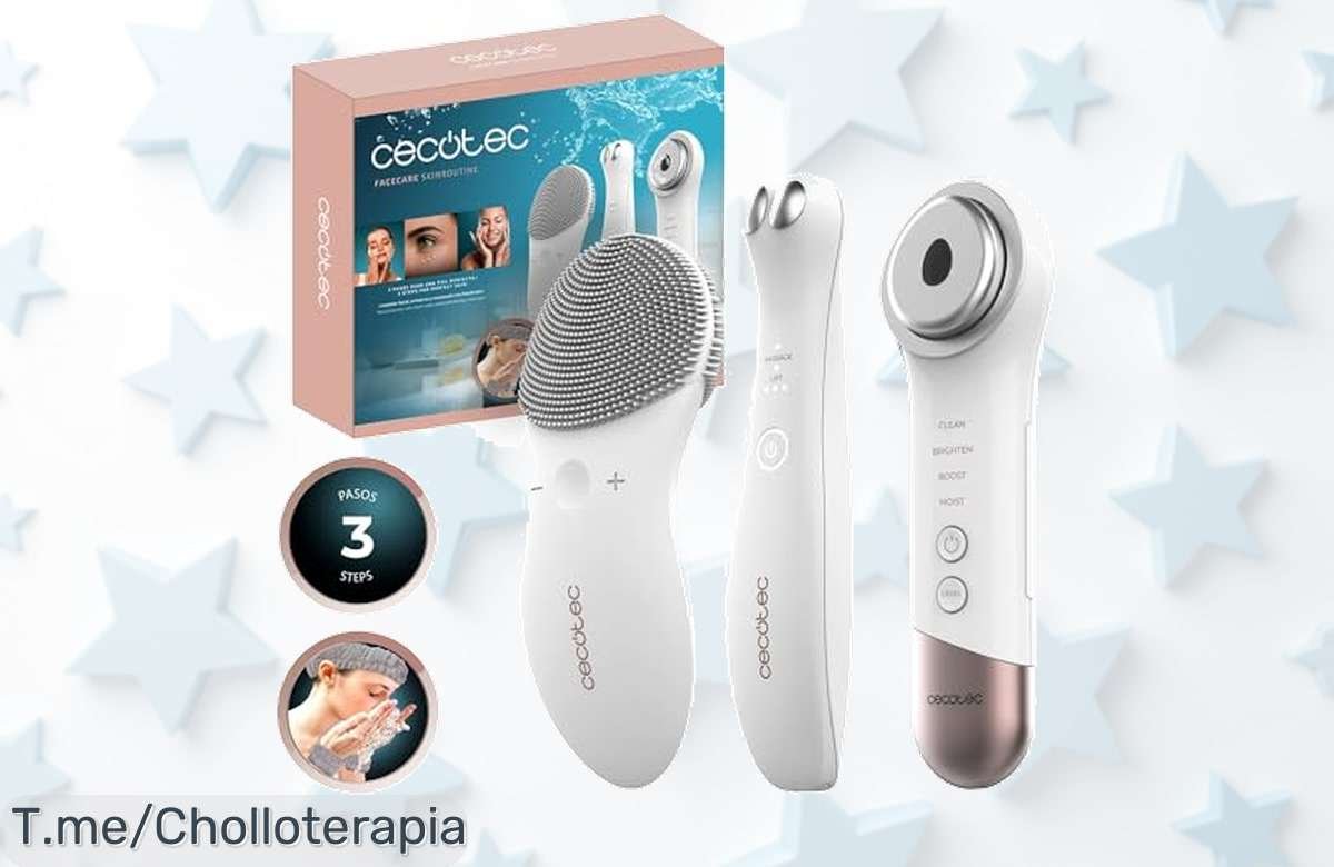 Descubre el limpiador facial que transforma tu piel con una limpieza profunda y elasticidad renovada, ¡ofertón nunca visto! Compra ahora antes de que se agote.