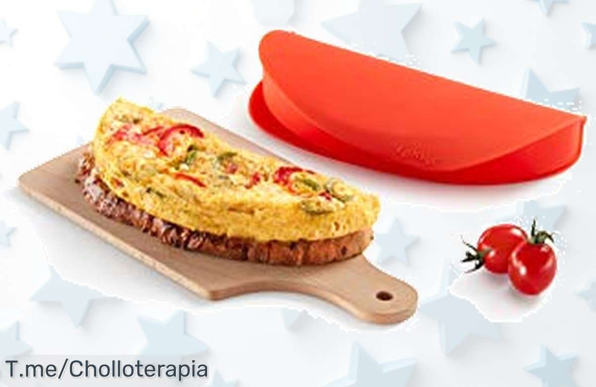 Descubre el molde mágico de Lékué para hacer tortillas perfectas en minutos: un super chollo con recetas sabrosas. ¡No te quedes sin el tuyo, oferta limitada!