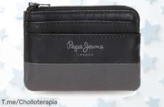 Descubre el monedero Pepe Jeans en piel: elegancia práctica y organización fácil a un precio loco ¡No dejes pasar este ofertón único! Compra ya antes que se acabe