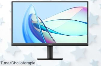 Descubre el monitor Xiaomi A22i: ¡FullHD, 75Hz y 6ms para disfrutar tus series y juegos como nunca! Aprovecha este super chollo antes de que se agote