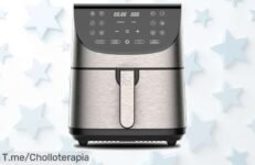 Descubre el ofertón de la Freidora de Aire MasterPro ROCKET 700: comida deliciosa al instante con 12 programas automáticos ¡Aprovecha este precio loco antes que se agoten!