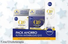 Descubre el ofertón del cuidado facial: NIVEA Q10 Antiarrugas Power en pack ahorro para lucir una piel radiante y libre de arrugas ¡Compra ya antes que se acabe!