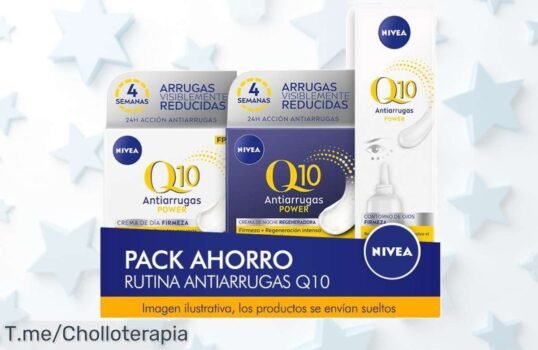 Descubre el ofertón del cuidado facial: NIVEA Q10 Antiarrugas Power en pack ahorro para lucir una piel radiante y libre de arrugas ¡Compra ya antes que se acabe!
