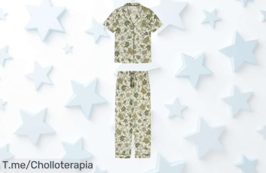 Descubre el pijama largo Daily Boho y disfruta de un estilo único en casa con este super chollo que no volverá Compra ahora antes de que se agote, ¡no te quedes sin él!