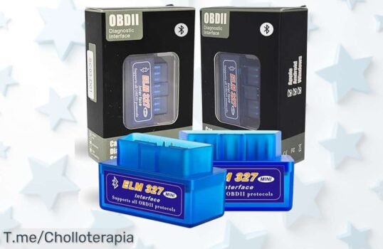 Descubre el poder de la mini interfaz Bluetooth OBD2 en pack de 2, diagnóstico rápido y fácil para tu coche ¡No te pierdas este ofertón limitado, actúa ya!