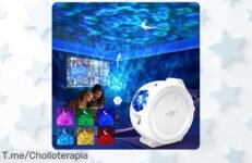 Descubre el proyector de estrellas 3en1 que transforma tu hogar en un universo encantado; ¡aprovecha este descuentazo y llévatelo antes que se agote!