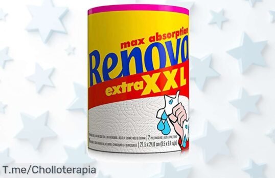Descubre el rollo de cocina XXL con triple absorción y tamaño perfecto para tu familia ¡Oferta locura que no podrás dejar pasar, solo por tiempo limitado!