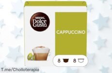 Descubre el sabor del auténtico café italiano con NESCAFÉ Dolce Gusto Cappuccino, un super chollo que hará cada momento especial ¡Compra ya antes de que se agote!