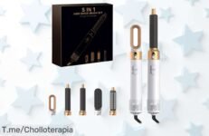 Descubre el secador 5 en 1 que transforma tu cabello al instante con una oferta loca y un descuento brutal, ¡apresúrate antes de que se agote!