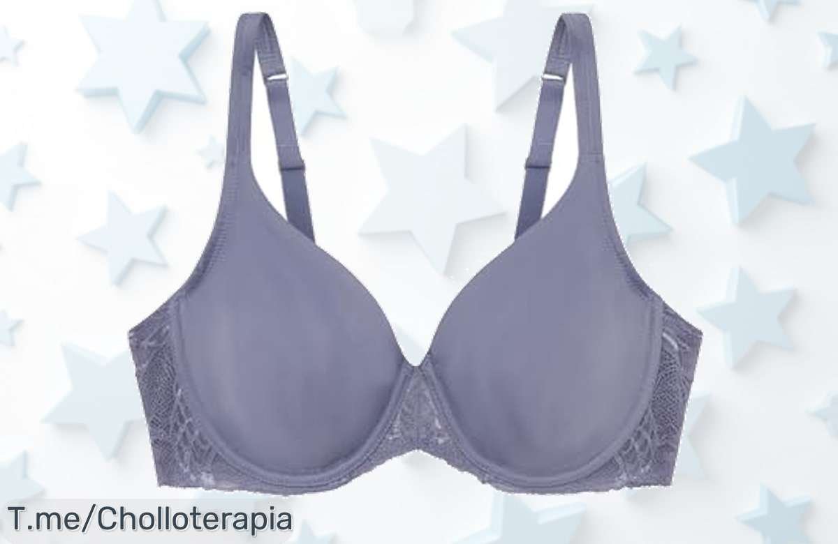 Descubre el sujetador minimizer Women’secret en azul claro espectacular y realza tu figura con este super chollo. ¡Corre antes de que se acabe, tú lo vales!