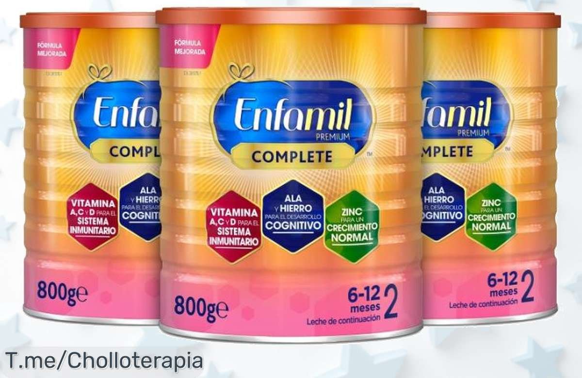 Descubre el super chollo: Pack x3 Enfamil Complete 2 de 800 gr, pura nutrición para tu bebé. ¡Aprovecha este ofertón antes que se agote y mejora su futuro!