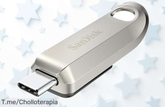 Descubre el super chollo SanDisk 64GB Ultra Luxe ¡con velocidad ultrarrápida y diseño espectacular! Aprovecha este ofertón antes que se acabe, no te quedes sin él