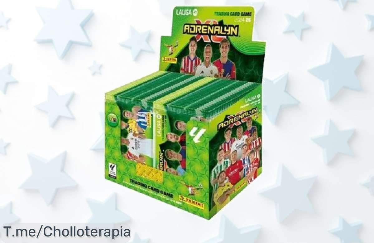 Descubre el super chollo de 50 sobres Adrenalyn XL Liga EA Sports 2024/25 y consigue cartas coleccionables oficiales que todos desean; ¡aprovecha esta oferta única antes de que se agote!
