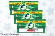 Descubre el super chollo de Ariel All-in-1 Pods: 30 cápsulas para una limpieza profunda y frescura increíble a un precio loco ¡Compra ya antes que se acabe!