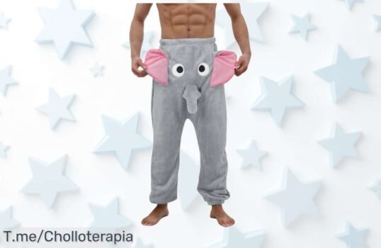 Descubre el super chollo de Pantalones de Elefante para Hombres, diseño único y divertido que jamás te habías imaginado, ¡aprovecha este descuentazo antes que se acabe!