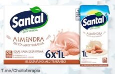 Descubre el super chollo de Santal Almendra: deliciosa bebida vegetal sin azúcar, 6 litros para un frescor único ¡Aprovecha esta oferta limitada antes que se agote!