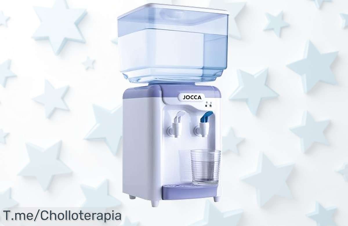 Descubre el super chollo de dispensador de agua con 7 litros siempre listos y frío al instante, ¡aprovecha esta oferta única antes que se agote!