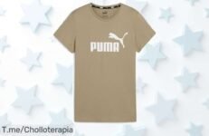 Descubre el super chollo de la camiseta PUMA ESS, con logotipo bordado que te hará destacar ¡Aprovecha esta oferta limitada y luce genial todos los días!