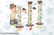 Descubre el super chollo de la pista de canicas musicales Burgkidz: diversión y aprendizaje para los peques a un precio loco ¡Aprovecha esta oferta única antes que se acabe!