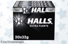 Descubre el super chollo de los Caramelos Halls Extra Fuertes Menta Sin Azúcar y disfruta un sabor refrescante sin culpa, ¡actúa ahora antes de que se agoten!