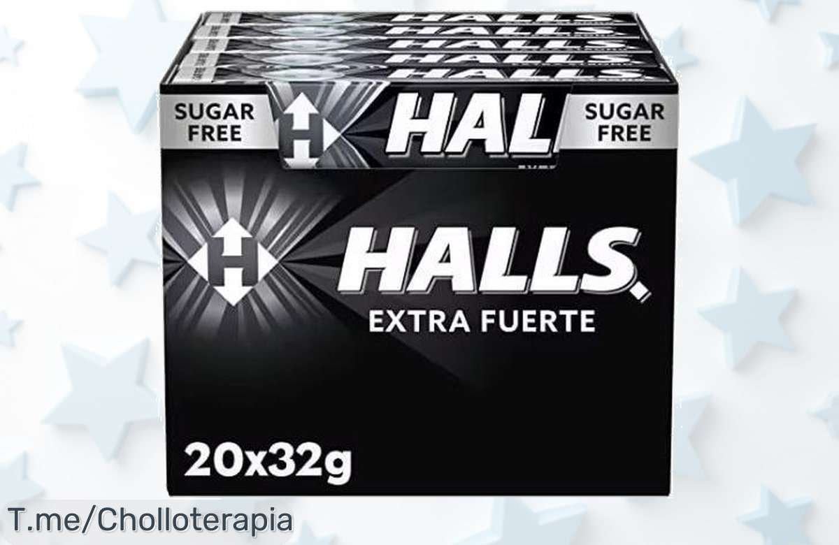 Descubre el super chollo de los Caramelos Halls Extra Fuertes Menta Sin Azúcar y disfruta un sabor refrescante sin culpa, ¡actúa ahora antes de que se agoten!