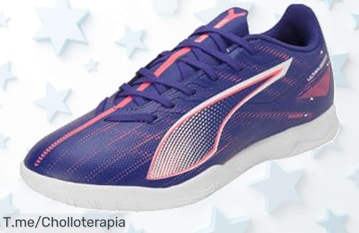 Descubre el super chollo de los PUMA Ultra 5 Play IT, ligeros y anti-marcas. ¡Hazte con este ofertón antes que se agoten! No te quedes sin los tuyos.