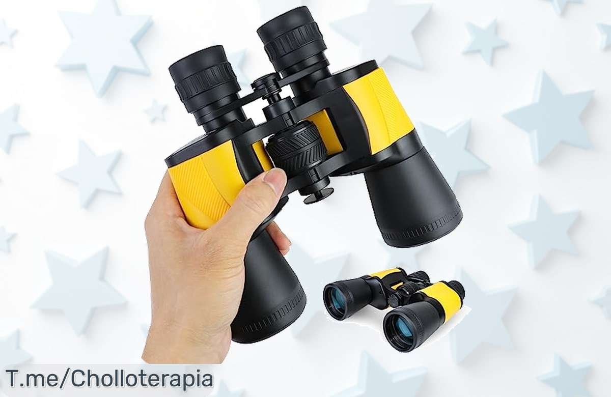 Descubre el super chollo de prismáticos 20 x 50 HD, duraderos e impermeables; observa como un pro y aprovecha el descuentazo antes de que se agote.