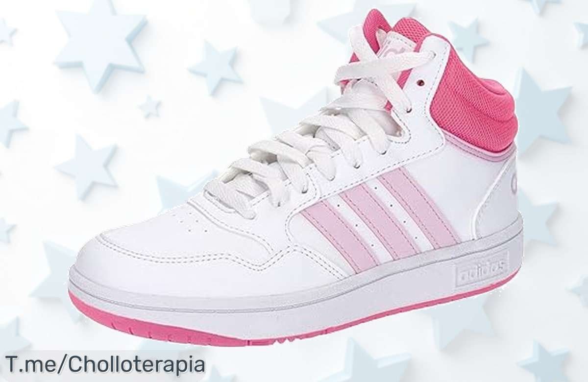 Descubre el super chollo de zapatillas adidas Hoops Mid: comodidad, estilo clásico y durabilidad para tus pequeños. ¡Aprovecha este ofertón único antes de que se acabe!